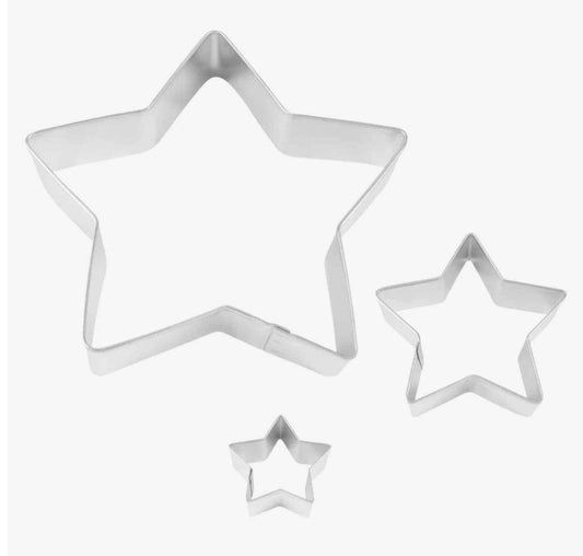 Star Cutter Set 3pcs.