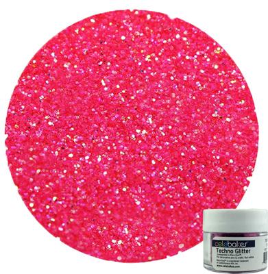 Techno Glitter Fuchsia