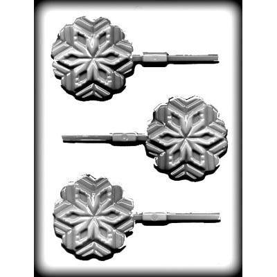 Snowflake Sucker Hard Candy Mold