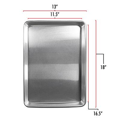 Half Sheet Pan, 18 in x 13 in x 1 in