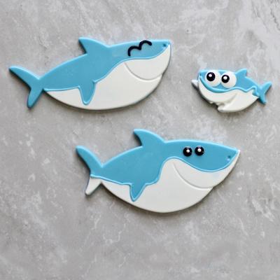 Chocolate Mold 90-952 Shark Family