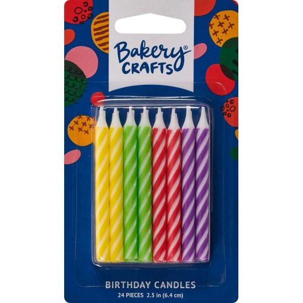 Brights Smooth & Spiral Candles