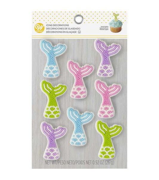 Mermaid Tail Icing Decorations