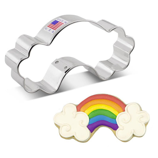 Rainbow Cookie Cutter 4"