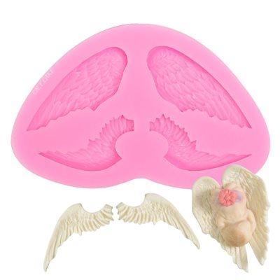 Angel Wings Silicone Mold 4 Cavity