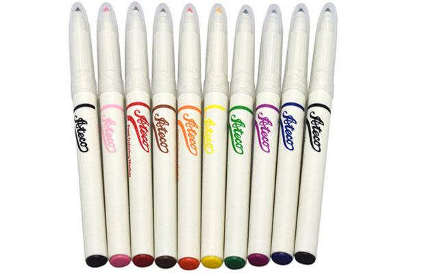 10 Piece Food Coloring Marker Set