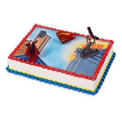 Man of Steel Superman Cake Kit