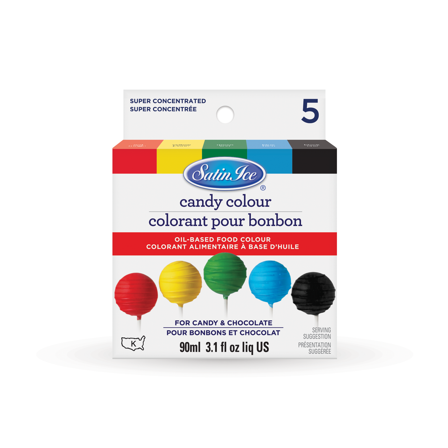 Candy Colour, 5 pack