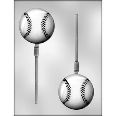 Chocolate Mold 90-6247 3" Baseball Sucker