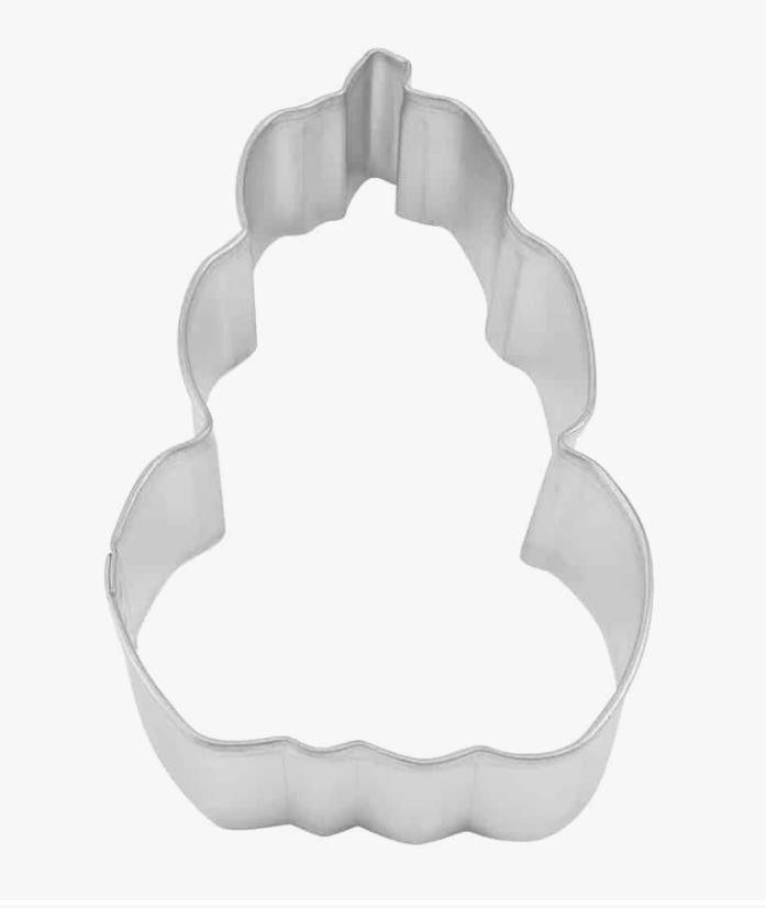 Stacked Pumpkin Cookie Cutter (4")