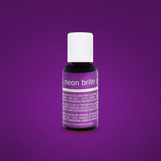 Gel Color Neon Brite Purple 0.7oz