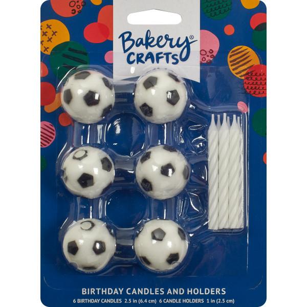 Soccer Candleholders & Candles