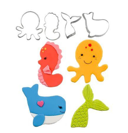 Sea Friends Cutie Cupcake Cutter Set