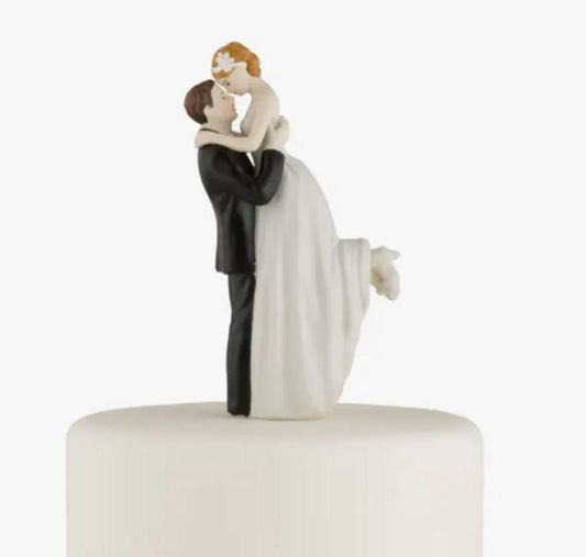 True Romance Porcelain Wedding Topper - Light Skin Tone