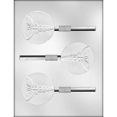 Medical Sucker Chocolate Mold, 2¾"