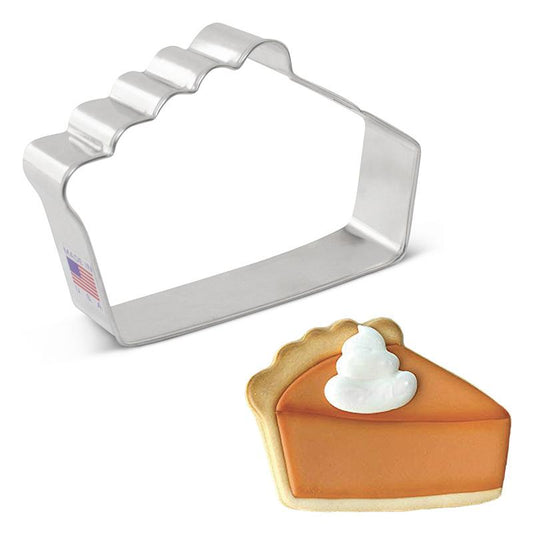 Pie Slice Cookie Cutter 4 1/2"