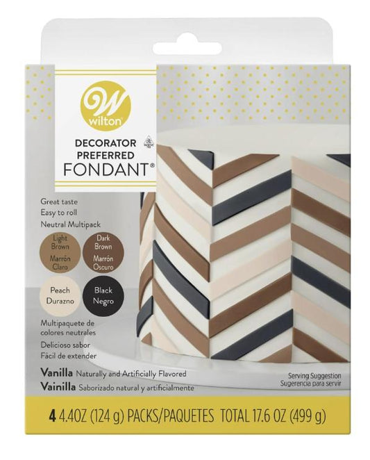 Wilton Decorator Preferred Natural Skin Tone Fondant