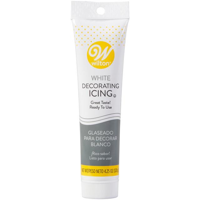 Ready-to-Use White Decorating Icing Tube, 4.25 oz.