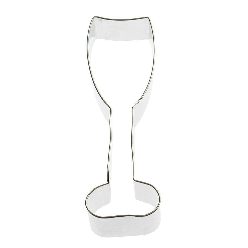 5" Champagne Glass Cookie Cutter