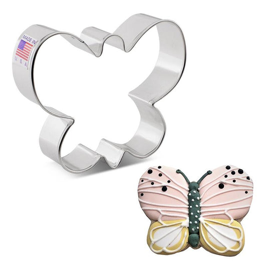 Simple Butterfly Cookie Cutter 3 1/8"