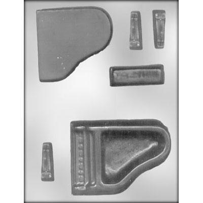 Chocolate Mold 90-13930 Piano 3D