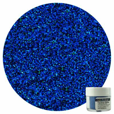 Techno Glitter Sapphire Blue