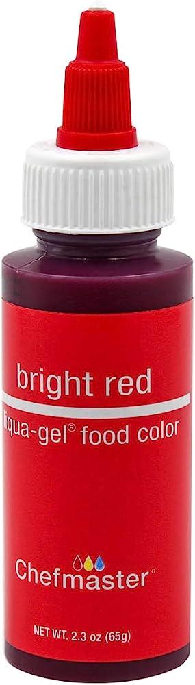 Gel Colors- Bright Red 2.3oz