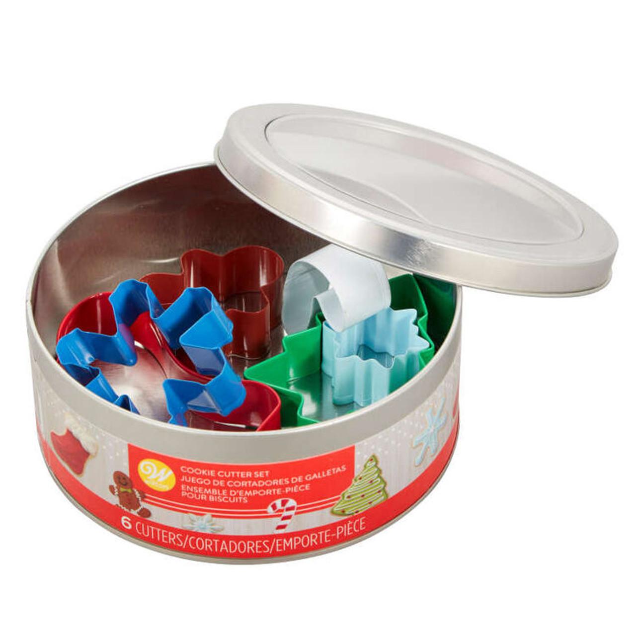 6pc. Cookie Cutter Set Tin Wilton