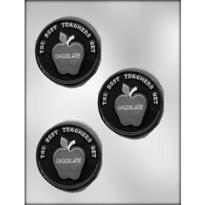 Great Teacher Bar Chocolate Mold, 3"