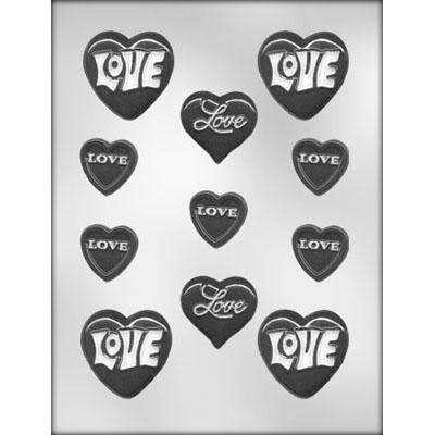 Chocolate Mold 90-1800 Heart Mold Love