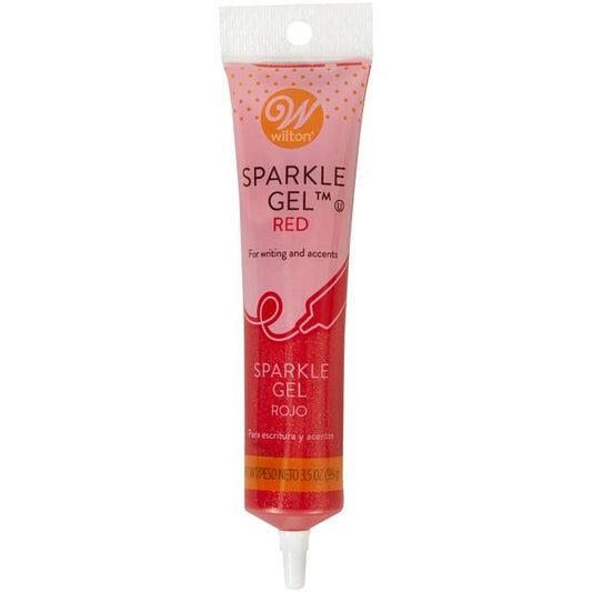 Red Sparkle Gel, 3.5 oz.