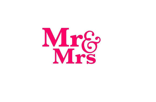 Mr & Mrs Stencil