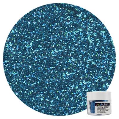 Techno Glitter  Ice Blue