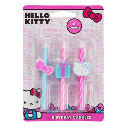 Hello Kitty Candles 6 pck