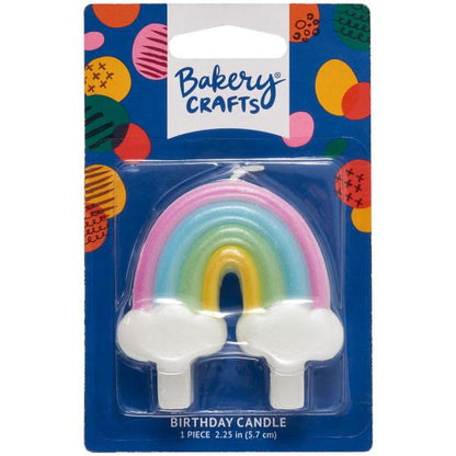 Rainbow Birthday Candle 1 pc.