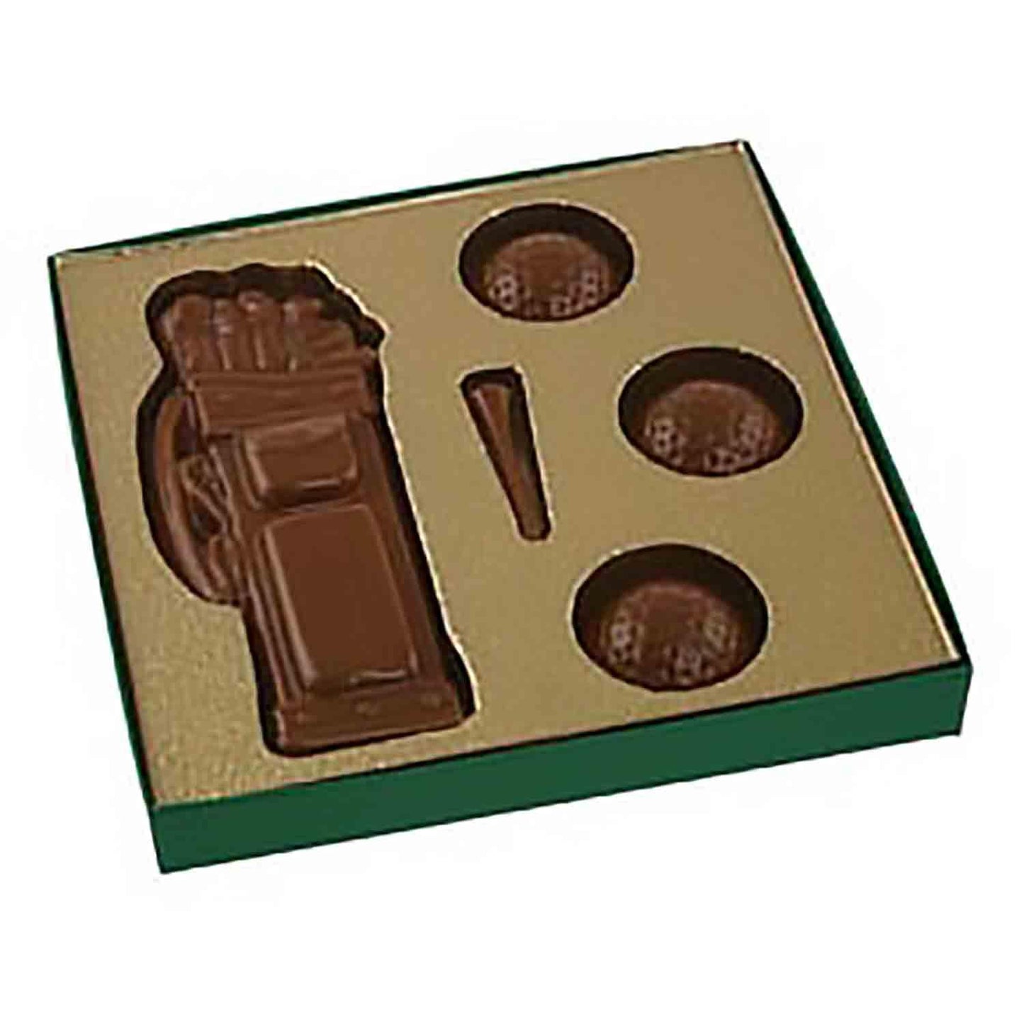 Golf Candy Box with Clear Lid