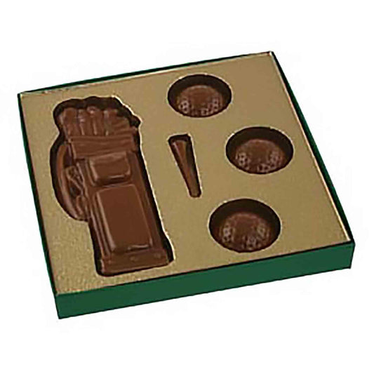 Golf Candy Box with Clear Lid