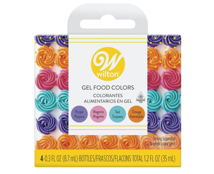 Gel Food Colors Neon 4pack