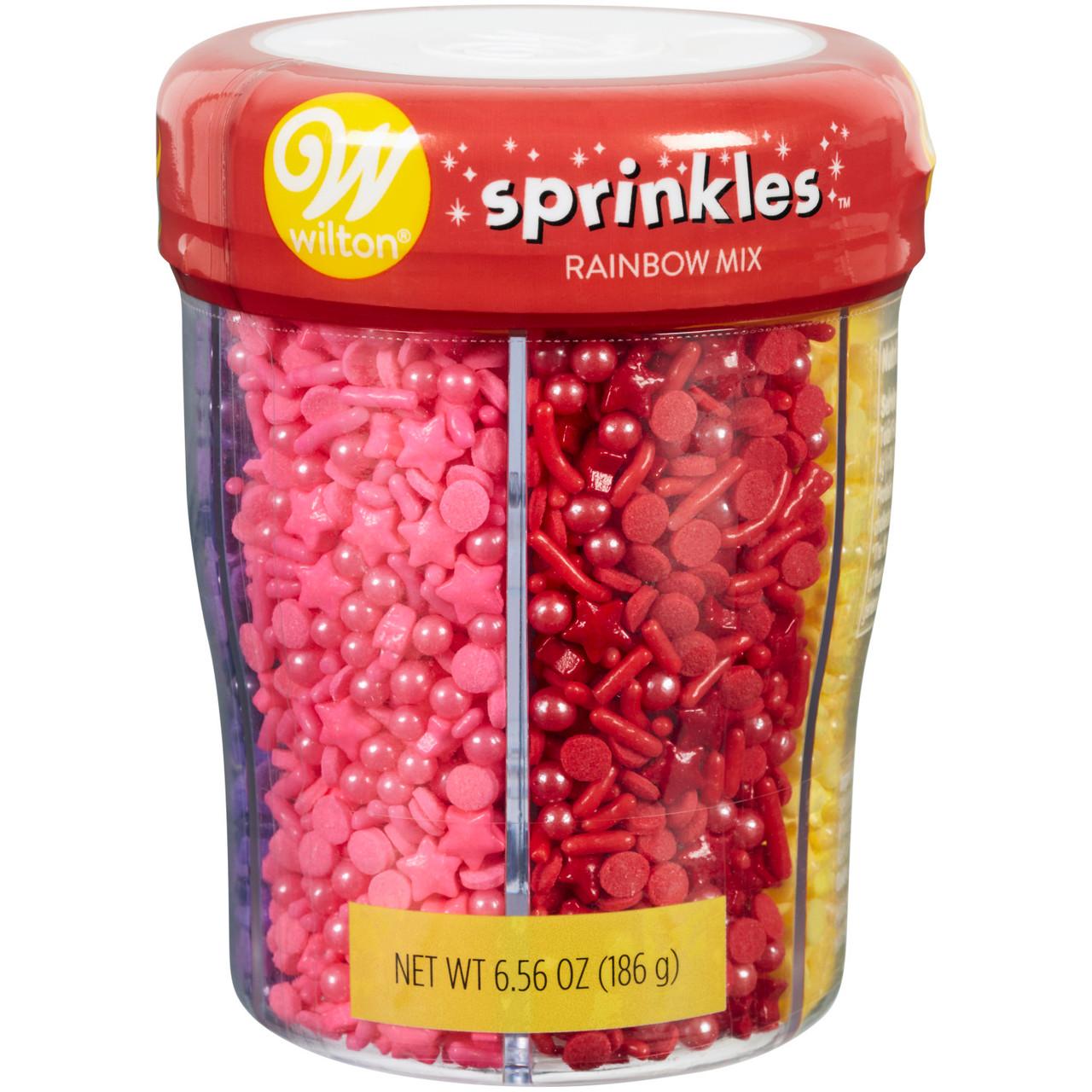 Rainbow Medley Mix 6 Cell Sprinkles Set