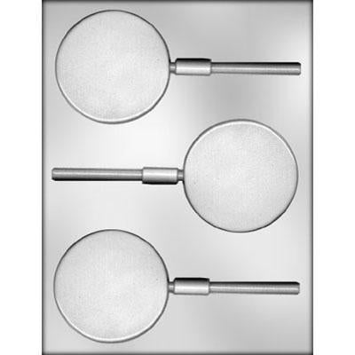 Chocolate Mold 90-5211 Flat Sucker 2.75"