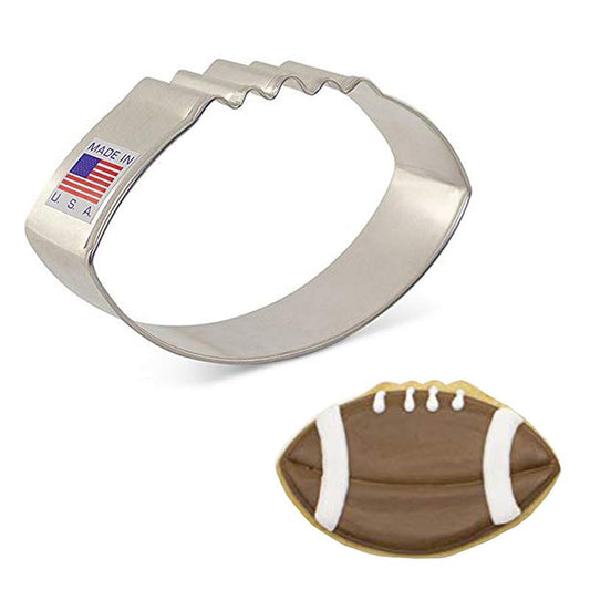 Football Cookie Cutter 3 1/2"