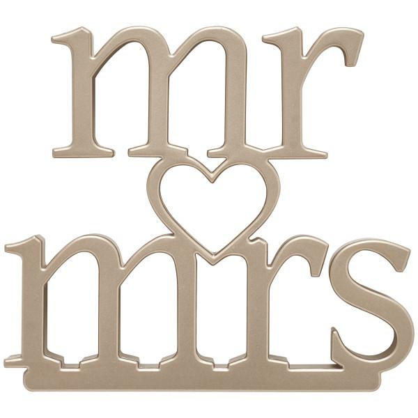 Mr. and Mrs. Ornament Cake Topper