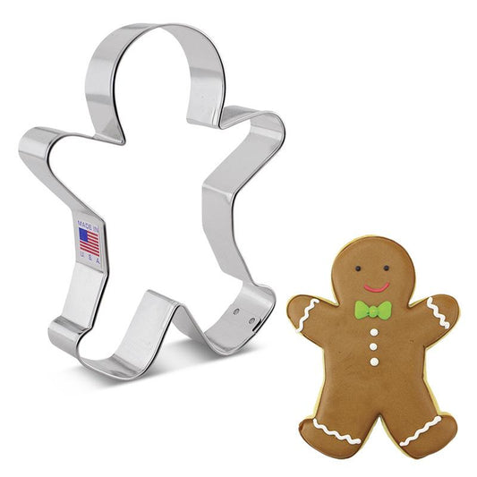 Large Gingerbread Man Cookie Cutter, 5"