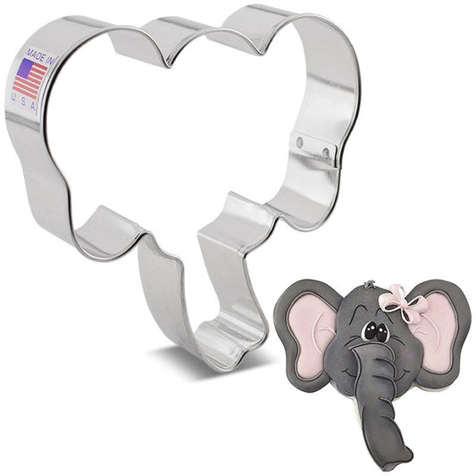 Elephant Face Cookie Cutter