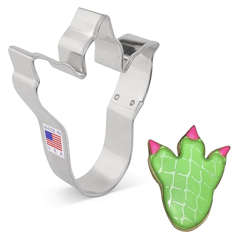 Med Cookie Cutter- 4" Dino Foot