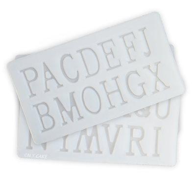 Alphabet chocolate Mold