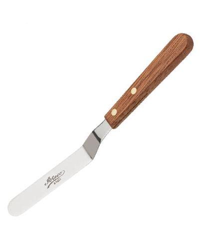 4.5” Offset Spatula With Wood Handle