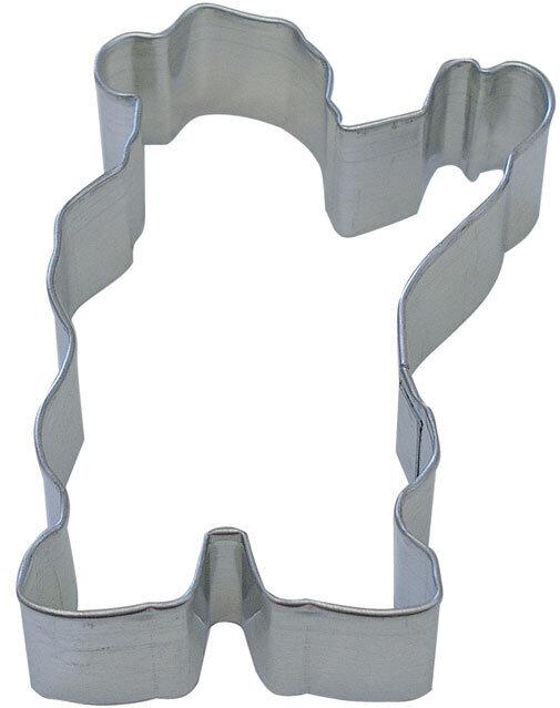 4" Santa Waving Cookie Cutter